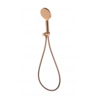 Round Brushed Copper Hand Shower